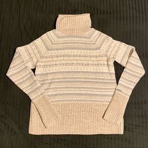 Columbia Knit Turtleneck Ski Sweater M